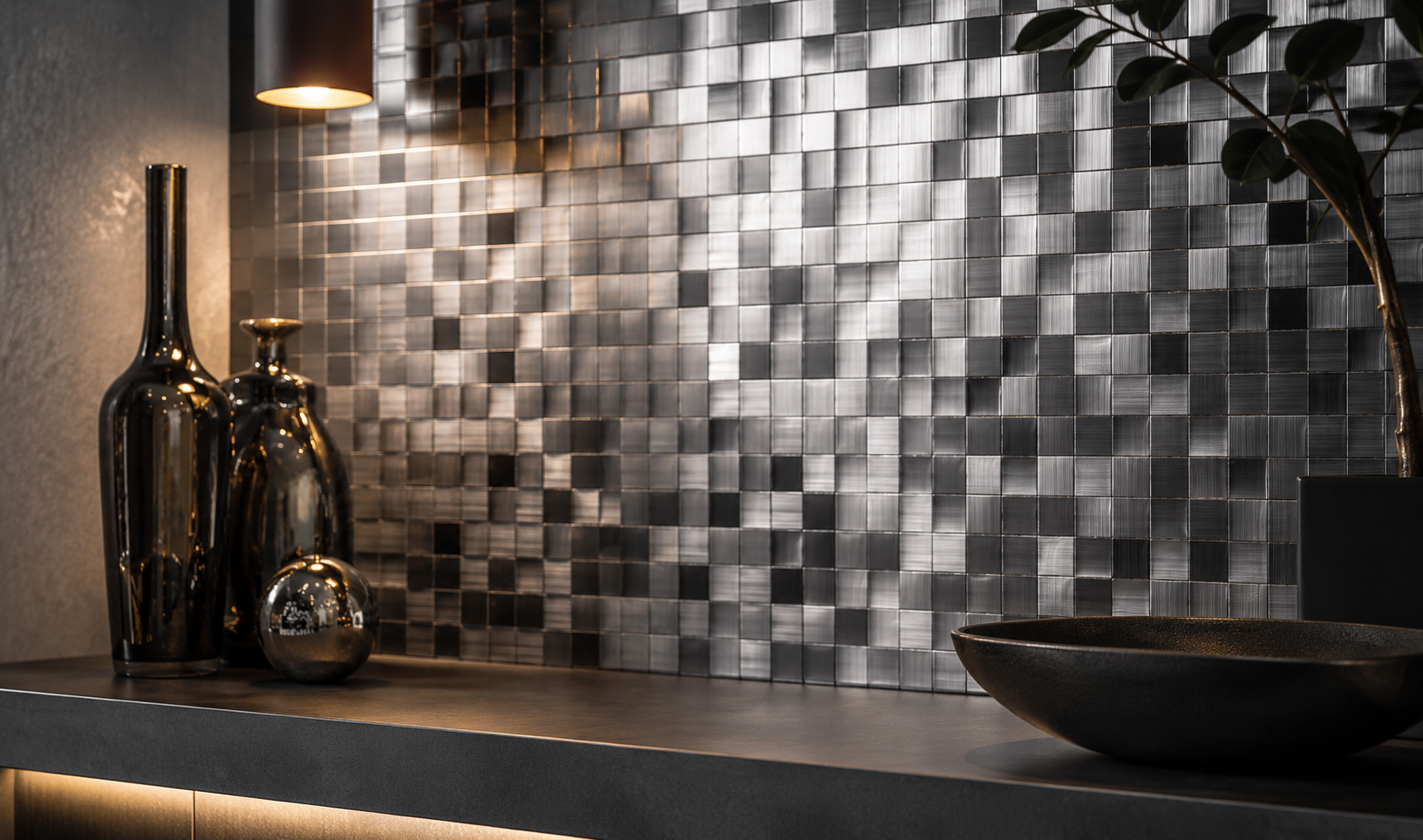 Fémmozaikok modern enteriőrökben – karakteres felületek újragondolva